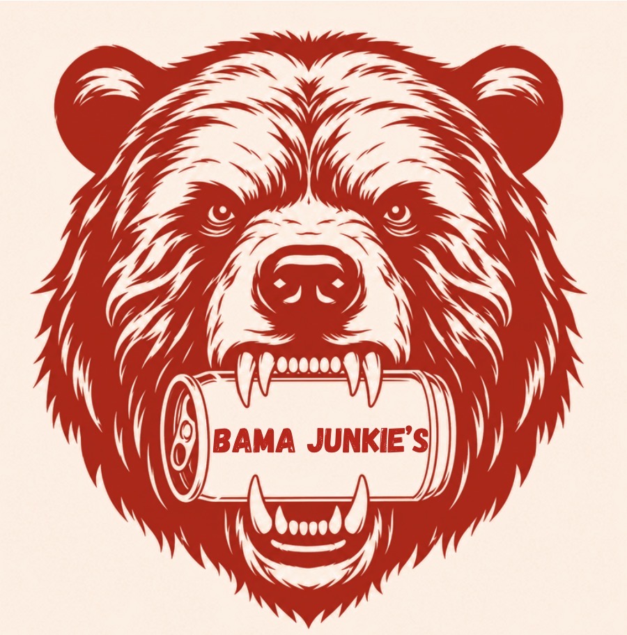 Bama Junkies bear logo